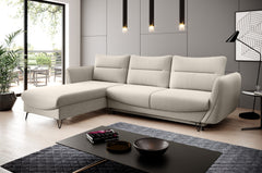 SILVA Corner Sofa Bed in modern living room setting.