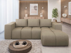 FLAVIO Corner Sofa Bed in modern living room setting.